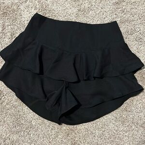 Black Shorts with ruffles for sale!!